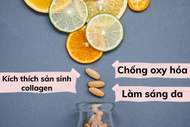 Vitamin nào tốt cho da: Vitamin C