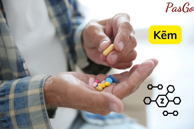 Khả năng hấp thu kẽm sẽ giảm dần ở người cao tuổi