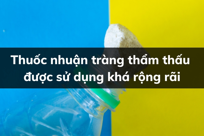 Những người bị táo bón do phân khô cứng nên dùng thuốc nhuận tràng thẩm thấu