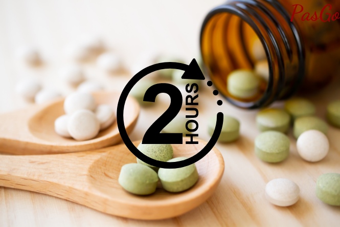 Nên uống canxi và sắt cách nhau ít nhất 2 giờ