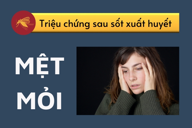Mệt mỏi là triệu chứng điển hình sau khi nhiễm virus