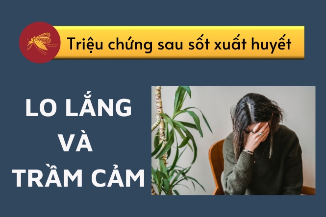 Triệu chứng sau sốt xuất huyết: Stress