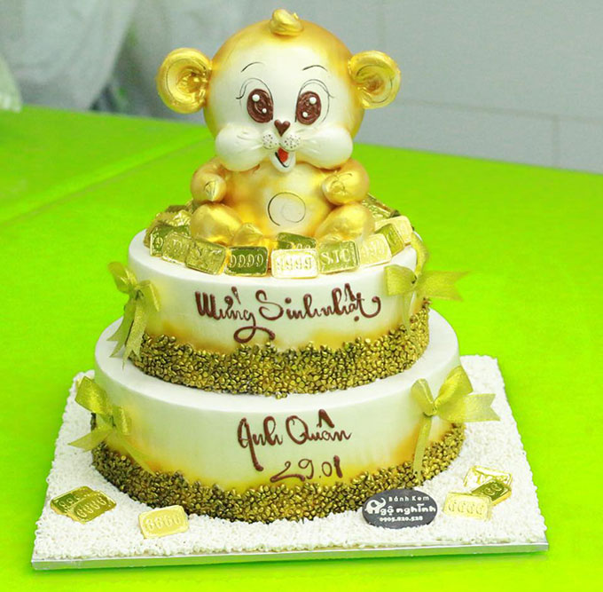 B3D40 - Bánh sinh nhật Bé chuột Hamster sz22*28 - Tokyo Gateaux - Đặt bánh  lấy ngay tại Hà Nội
