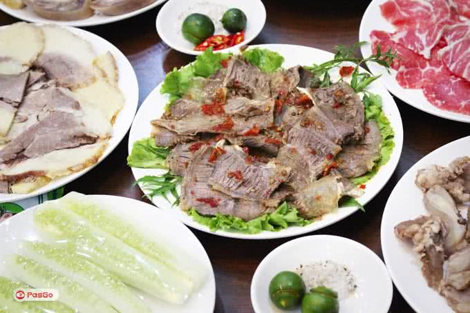 quán lẩu bò nhúng dấm 555 hàng chuối 3