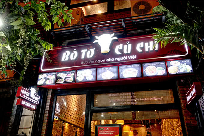 nhà hàng bò tơ củ chi  30 Trúc Khuê 1