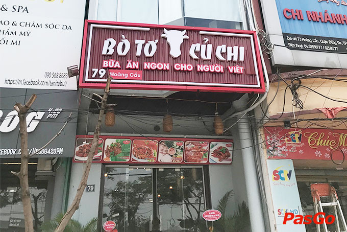 nhà hàng bò tơ củ chi  83 tuệ tĩnh 1