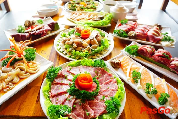 Mâm nướng hấp dẫn, đậm chất Hàn tại Busan BBQ Korea