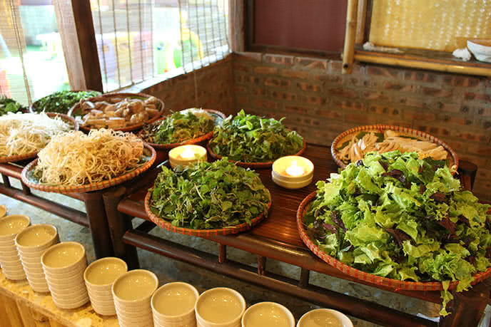 Nhà hàng Chợ quà quê Tam Trinh9