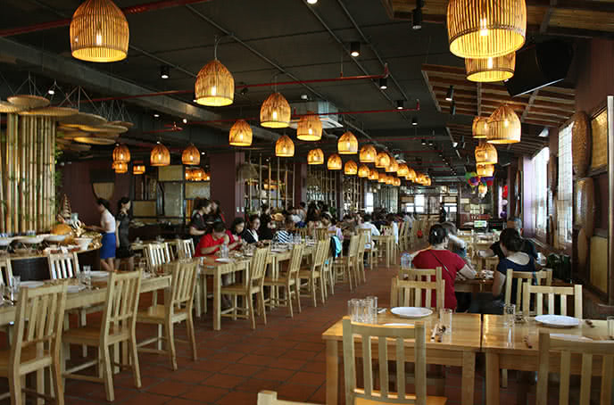 Nhà hàng Chợ quà quê Tam Trinh1