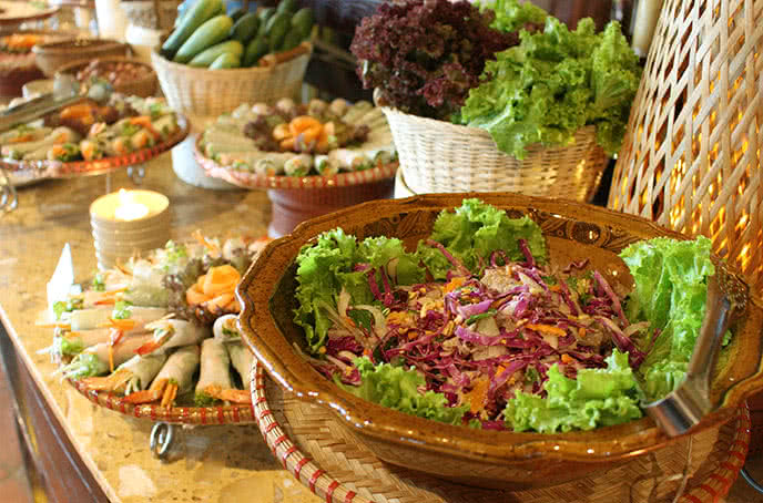 Nhà hàng Chợ quà quê Tam Trinh18