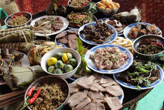 Độc đáo nét văn hóa ẩm thực dân tộc Mường ở Hòa Bình - 1