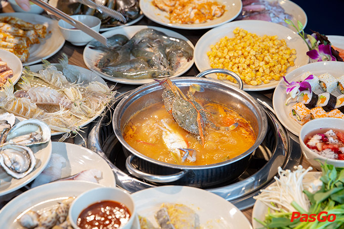 London Buffet Hải Sản Lẩu Nướng - Thành Thái-19