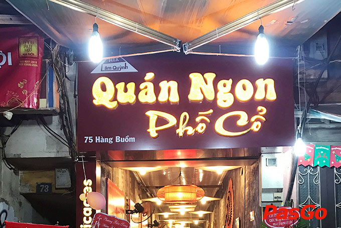 nhà hàng quán ngon phố cổ hàng buồm - 16