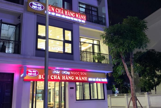 Bún chả Hàng Mành Ngọc Sơn