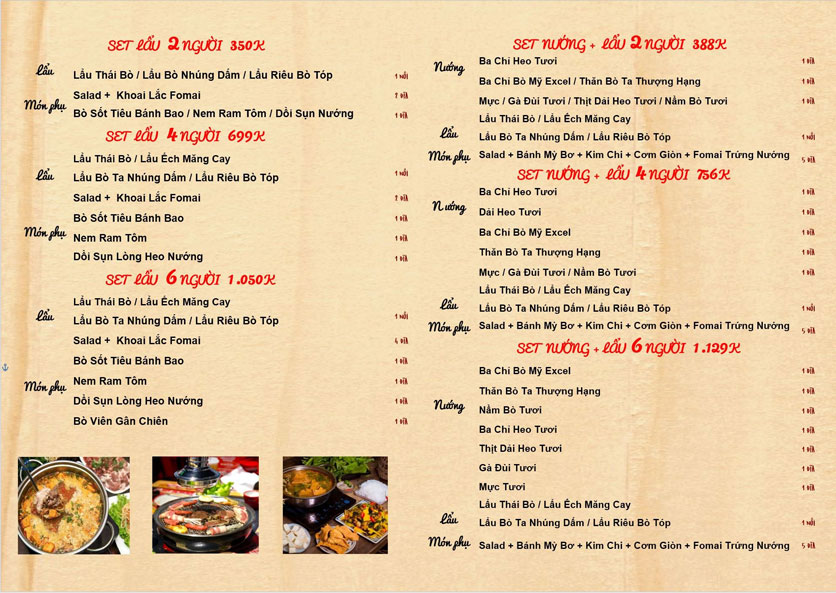 Tặng voucher giảm 10% tổng hóa đơn cho khách hàng GỌI MÓN/ COMBO