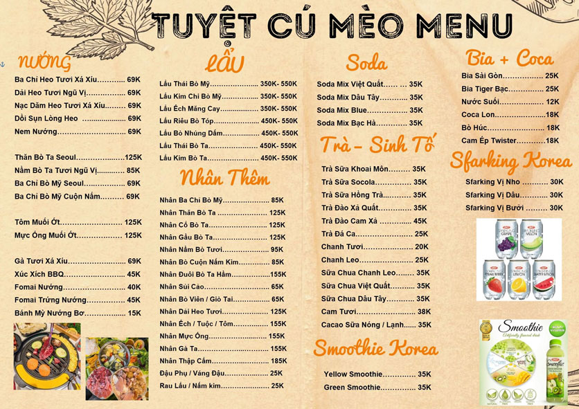 Tặng voucher giảm 10% tổng hóa đơn cho khách hàng GỌI MÓN/ COMBO-2