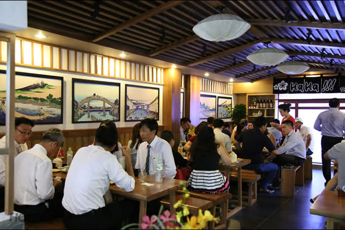 Nhà hàng Haha sushi lê lợi 16