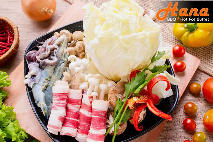 nhà hàng hana buffet lẩu nướng điện biên phủ 15