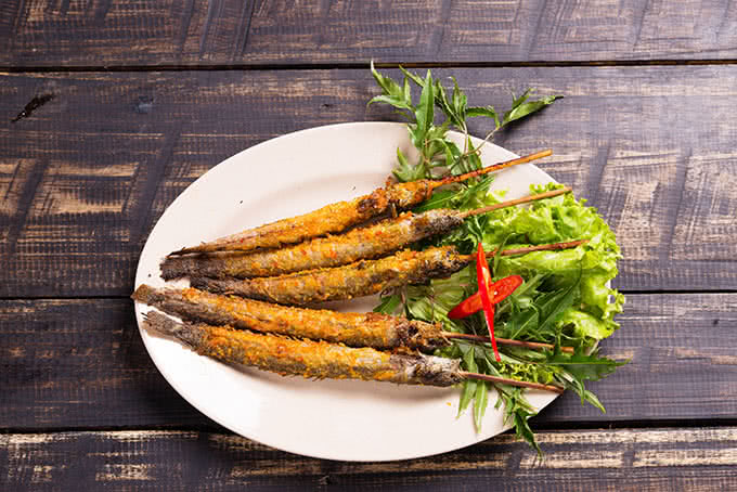 hẻm quán hoàng cầu món ăn 3