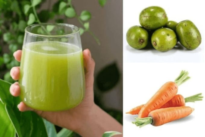 Nước ép cóc cà rốt