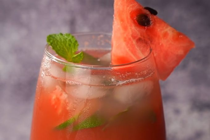 Nước ép dưa hấu bạc hà