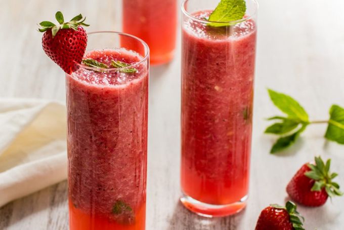 Nước ép dưa hấu dâu tây