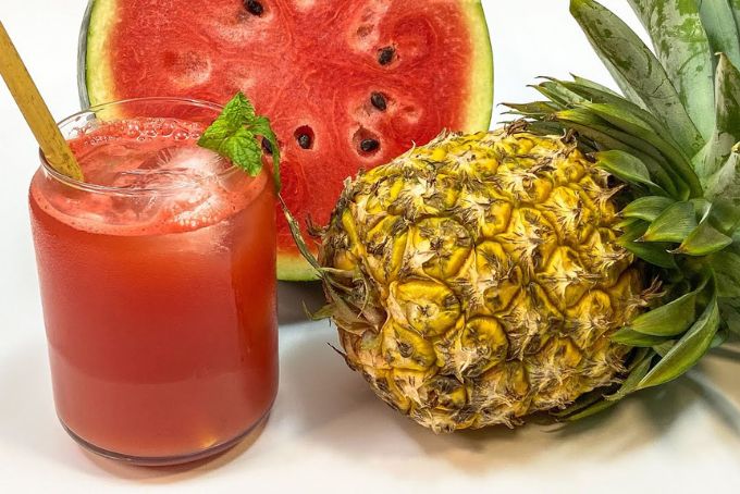 Nước ép dưa hấu dứa