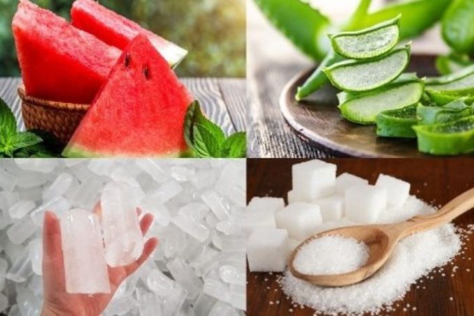 Nước ép dưa hấu nha đam