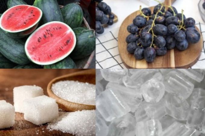 Nước ép dưa hấu nho