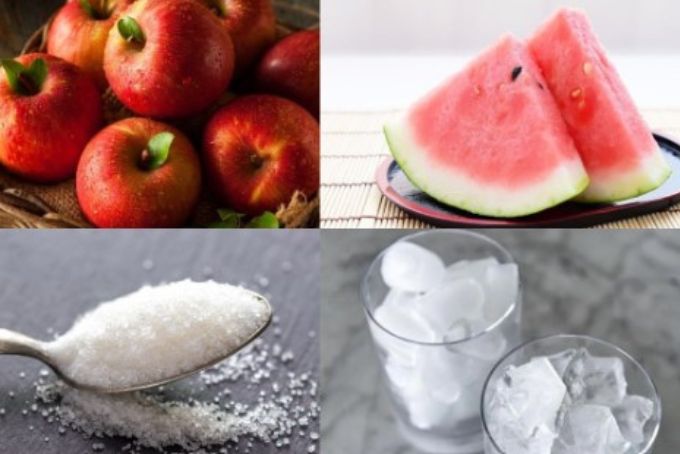 Nước ép dưa hấu táo