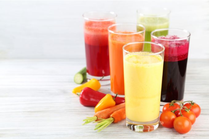 Nước ép cà rốt cà chua