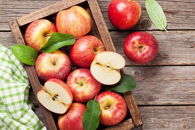 Táo có lượng calo thấp vì vậy ăn nhiều táo không béo