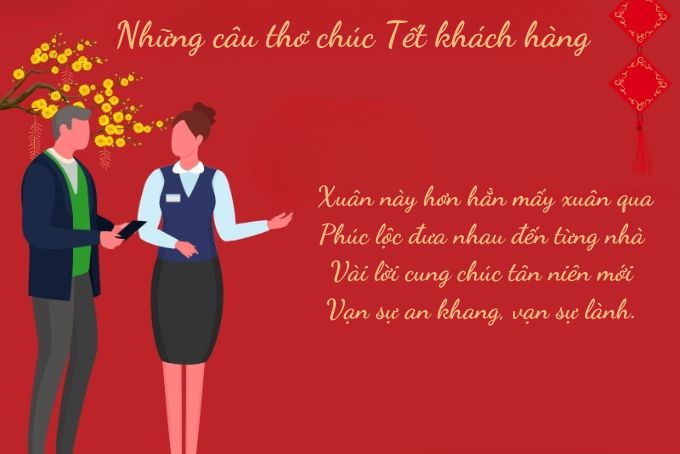 Lời chúc Tết khách hàng bằng thơ