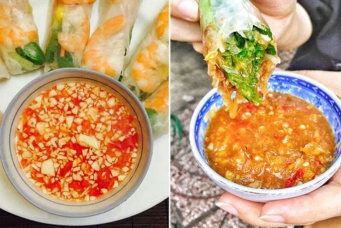 Làm nước chấm gỏi cuốn tôm thịt
