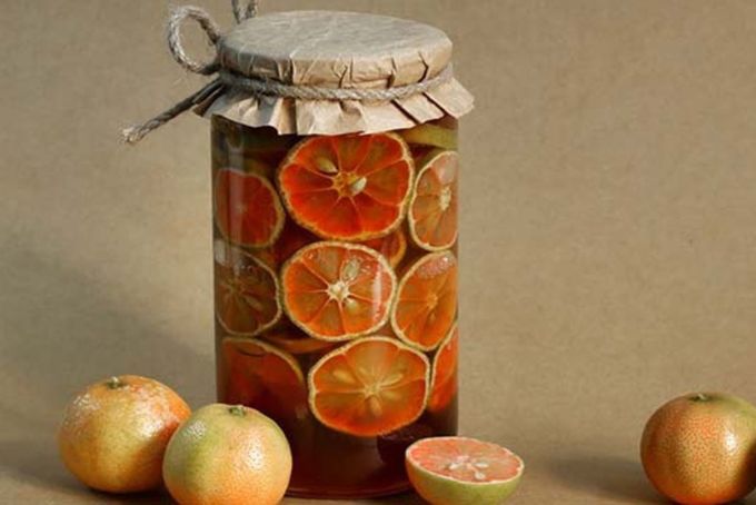 Cách ngâm chanh đào mật ong
