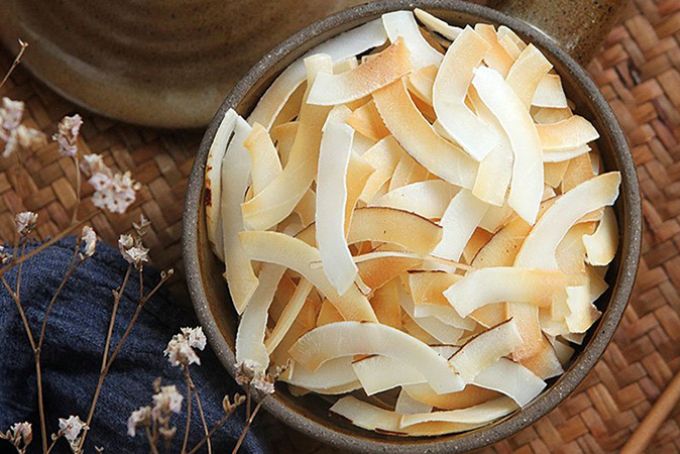 Cách làm dừa không không cần máy sấy 