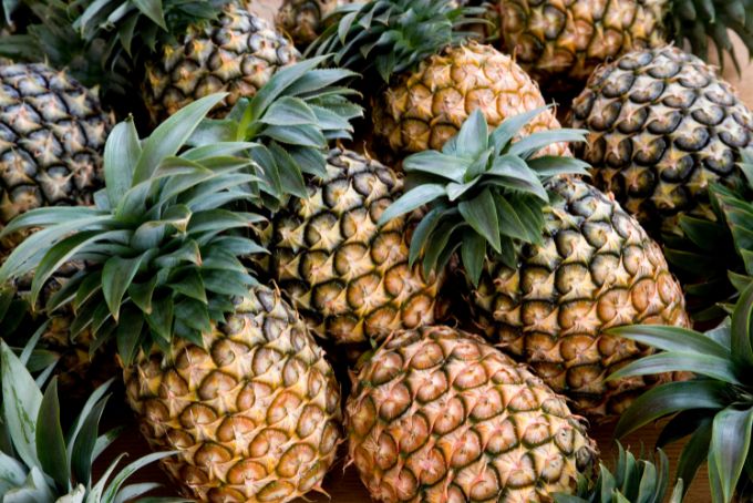 Trong dứa có chứa rất nhiều vitamin C