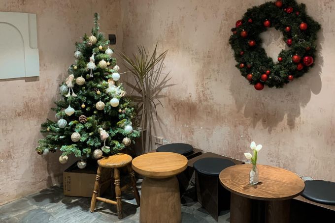 Các quán cafe trang trí Noel đẹp ở Hà Nội - Moo:d Kafe