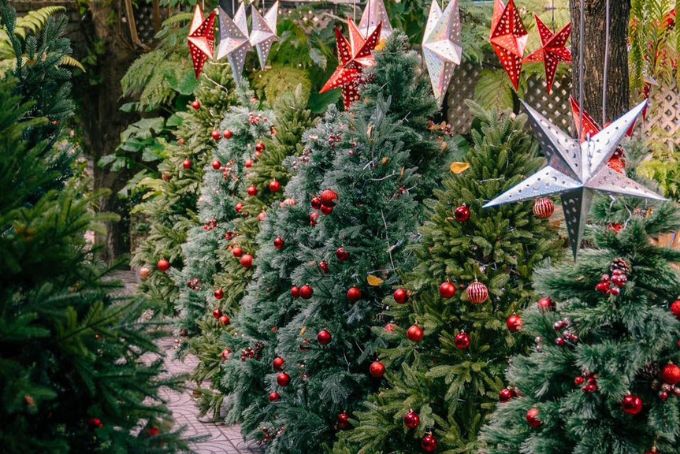 Các quán cafe trang trí noel đẹp ở Sài Gòn - Sori Garden