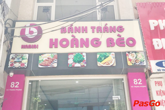 nhà hàng bánh tráng thịt heo hoàng bèo Vũ Trọng Phụng 12