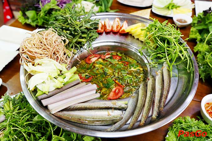 nhà hàng bánh tráng thịt heo cô bống quan nhân 13