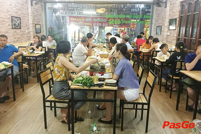 nhà hàng bánh tráng thịt heo cô bống quan nhân 16