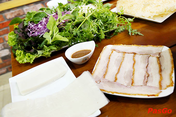 nhà hàng bánh tráng thịt heo cô bống quan nhân 4