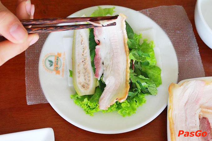 nhà hàng bánh tráng thịt heo cô bống quan nhân 5