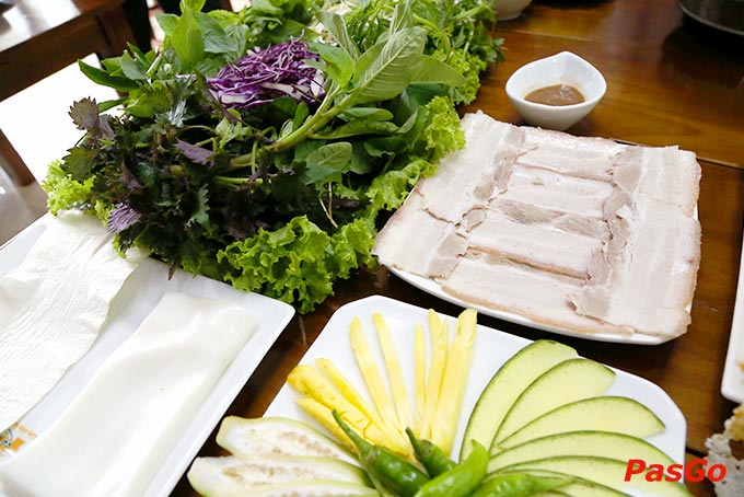 nhà hàng bánh tráng thịt heo cô bống quan nhân 6