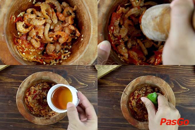 cách làm gỏi đu đủ kiểu Thái ngon 3
