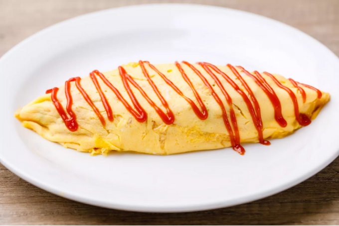 Omurice cơm chiên trứng kiểu Nhật