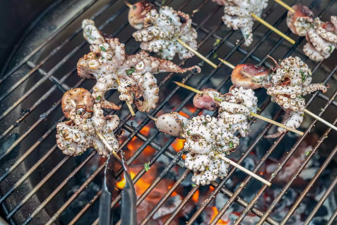 Bạch tuộc nướng chanh Hy Lạp