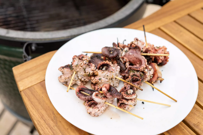 Bạch tuộc nướng chanh Hy Lạp