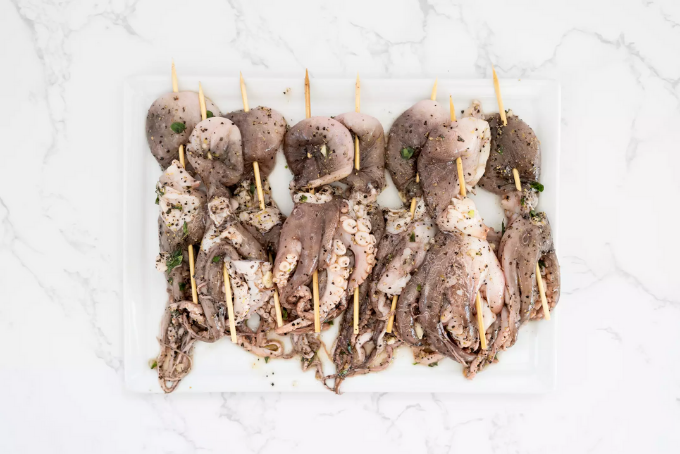 Bạch tuộc nướng chanh Hy Lạp